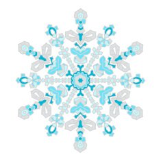 Hand-drawn doodles natural color snowflake Zentangle mandala style N4