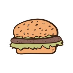Hamburger Drawing N2