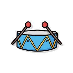 Toy drum doodle