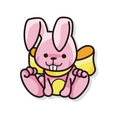 rabbit doodle N7