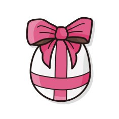 easter egg doodle N35