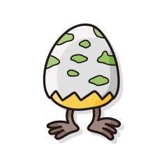 easter egg doodle N38