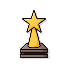 Trophy doodle N14