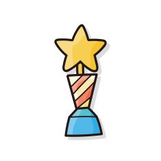 Trophy doodle N15