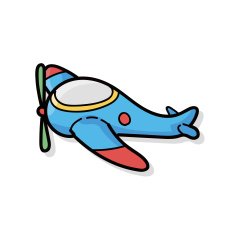 airplane doodle N21