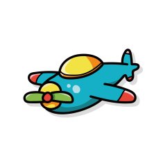 airplane doodle N22