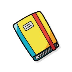stationery notebook doodle N4