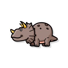 dinosaur doodle N11