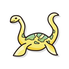 dinosaur doodle N37