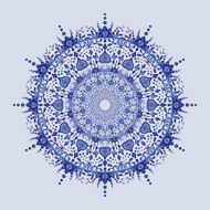 Asian mandala background