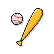 baseball doodle