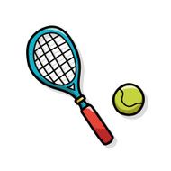 tennis doodle N2
