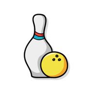 bowling doodle N4