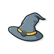 witch's hat doodle N3