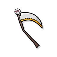 Halloween weapon doodle