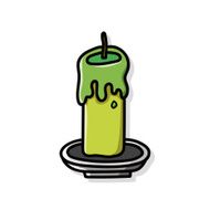 candle doodle N15