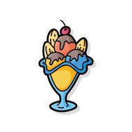 Ice Cream Doodle N14