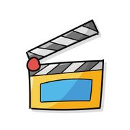 Clapboard doodle N6