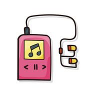 music player doodle N4