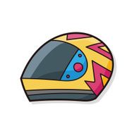 helmet doodle N6