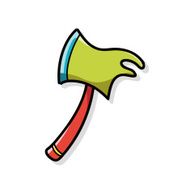 axe color doodle