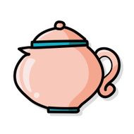 tea pot color doodle N5
