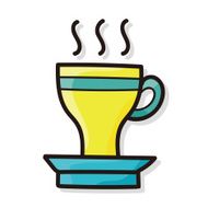 hot coffee color doodle N4