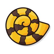 shell color doodle
