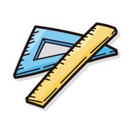 ruler color doodle