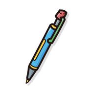 pen and pencil color doodle N6