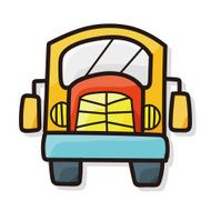 school bus color doodle N2