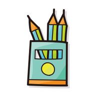 pen and pencil color doodle N7