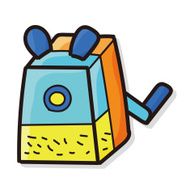 Pencil sharpener color doodle