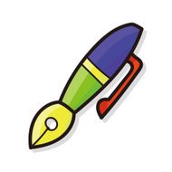 pen and pencil color doodle N9