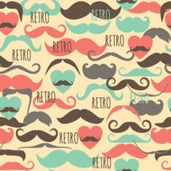 Retro seamless pattern of trend symbols N2