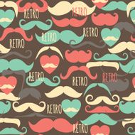 Retro seamless pattern of trend symbols N3