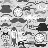 Retro vintage seamless pattern N2