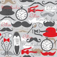 Retro vintage seamless pattern N3