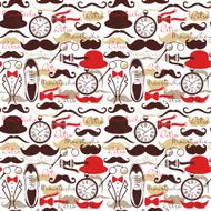 Retro vintage seamless pattern N5