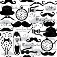 Retro vintage seamless pattern N9