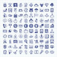 doodle financial icons N2