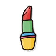 lipsticks color doodle