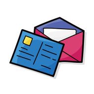 mail color doodle