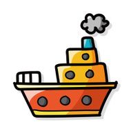 boat color doodle N4