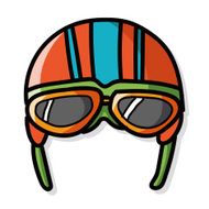 helmet color doodle