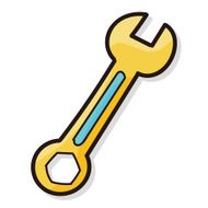 wrench color doodle N2