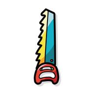 Saws color doodle N5
