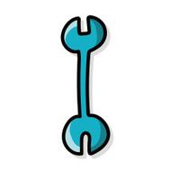 wrench color doodle N4