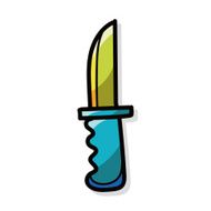 knife color doodle N4