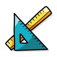 ruler color doodle N8